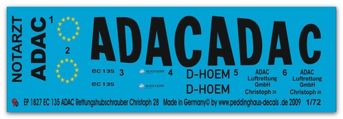 Décalcomanies pour - 1:72,