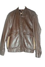 BLOUSON EN CUIR VERITABLE