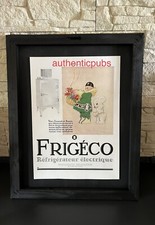 PUBLICITE FRIGECO FRIGO