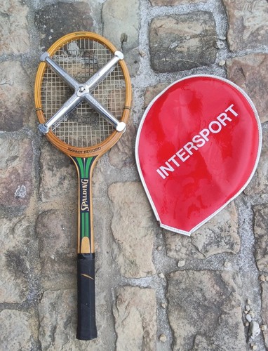 Raquette tennis bois - de,