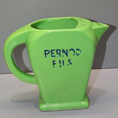 Joli pichet pernod fils vert - -joli,