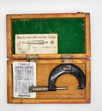Micromètre Starrett vintage