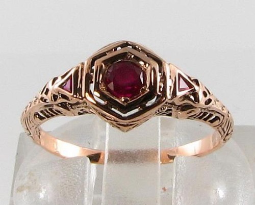 Bague art déco - art, or
