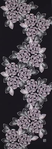 Tapisserie coton violet