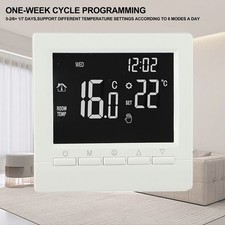 Thermostat d'ambiance programmable avec écran LCD pour contrôle numérique de