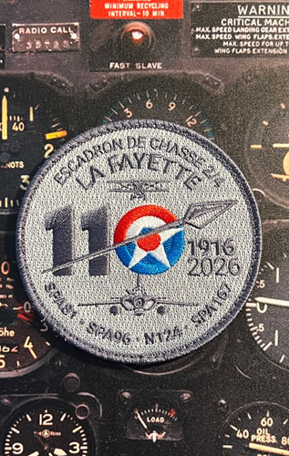 Patch ecusson rafale brodé - ecusson,
