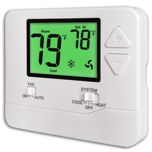 Non programmable thermostats - non-programmable,