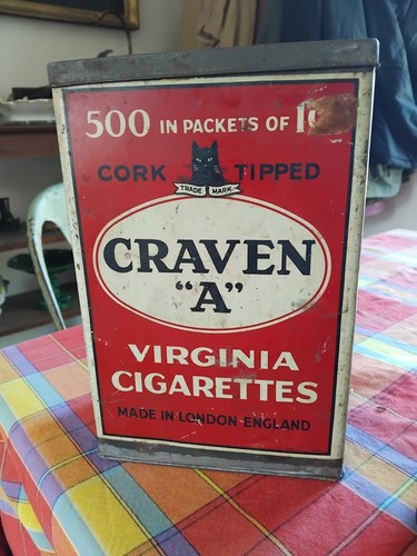Boite metallique cigarette - metallique,
