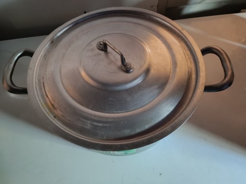 Marmite ronde aluminium