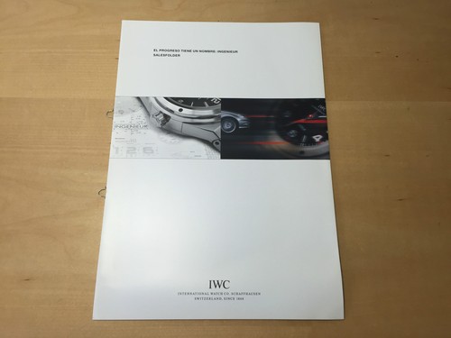 Salesfolder iwc schaffhausen - schaffhausen,