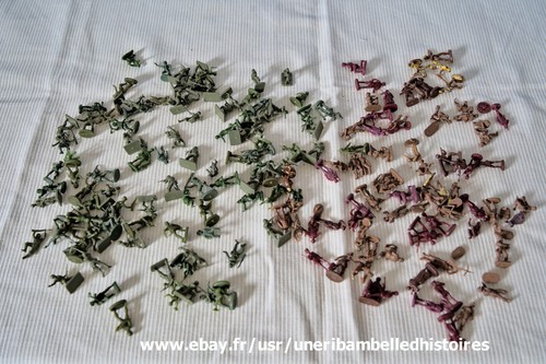 Lot environ 140 figurines - ,