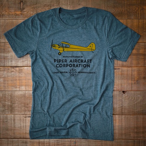 Shirt avion piper aircraft - avion,