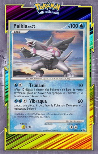 Palkia platine 37 - -, 37/127