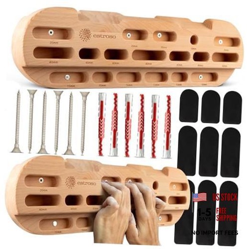 Estroso wooden hangboard - hangboard,