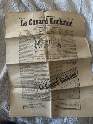 Canard enchaîné - enchaîné, –