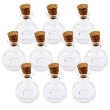  10 Pcs Mini Bocaux En Verre