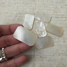 Lot jetons anciens nacre - lot, 6