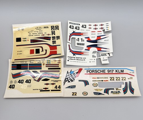 Race car decals porsche - 1:43,