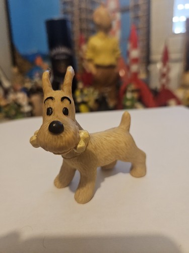 Figurine kuifje milou snowy - kuifje,