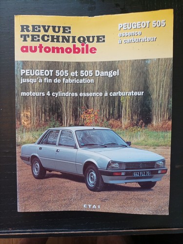 Revue technique peugeot - peugeot, 505