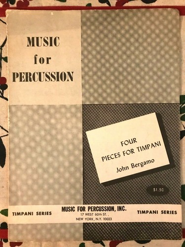 Four pieces for timpani john - pieces,