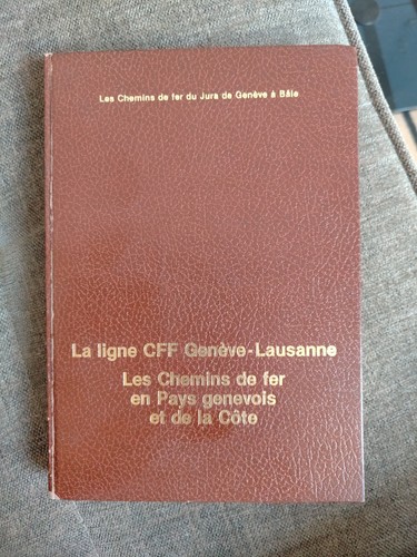 Livre ligne ferroviaire cff - livre,