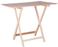 TABLE PLIANTE EN BOIS NATUREL