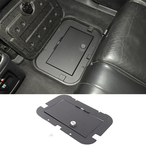 Rear floor storage - rear,