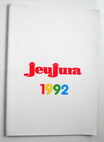 Jeujura 1992 catalogues - jeujura,