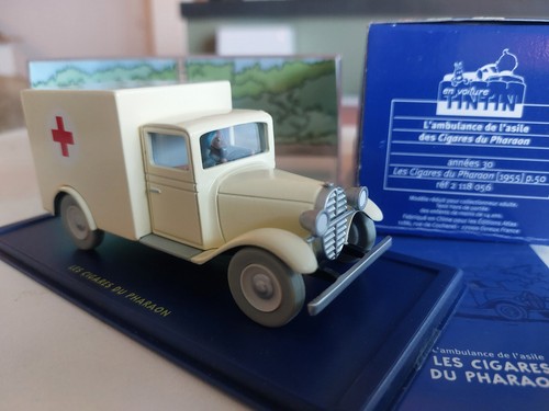 Voiture tintin 43 - tintin, 1/43