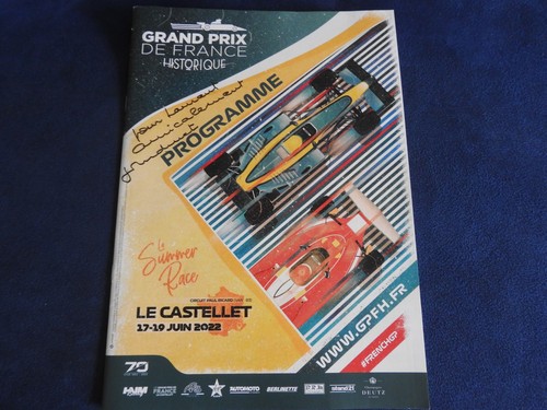 Programme officiel grand - programme,