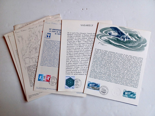 Documents philatéliques lot - documents,
