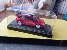 CITROËN C4 SPORT Concept-car 1/43 Solido 15113 sous cloche