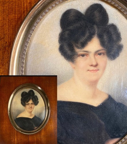 Antique french portrait - antique,