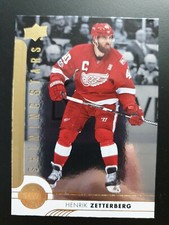 2017-18 pont supérieur étoiles brillantes ailes gauche #SSL4 Henrik Zetterberg