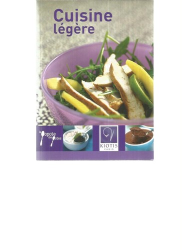 Cuisine legere popote des - la,