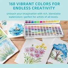 Coffret de 168 couleurs de