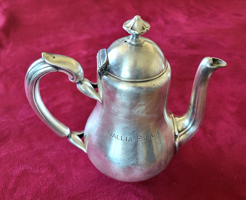 Theiere christofle metal - theiere,