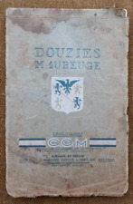 ANCIEN CATALOGUE DE DALLES ET CARREAUX DE CÉRAMIQUE DOUZIES MAUBEUGE