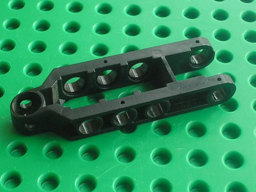 Lego technic black beam split - technic,