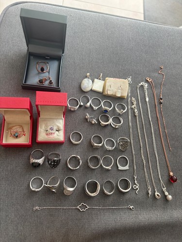 Petit lot bijoux argent - lot,