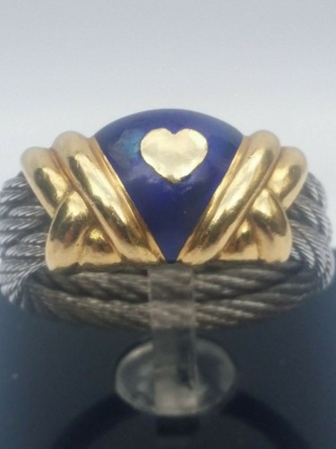 Bague fred acier - bague,