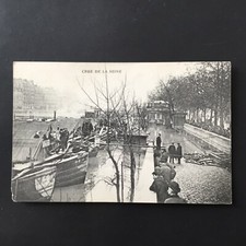 Cpa paris inondations - cpa,