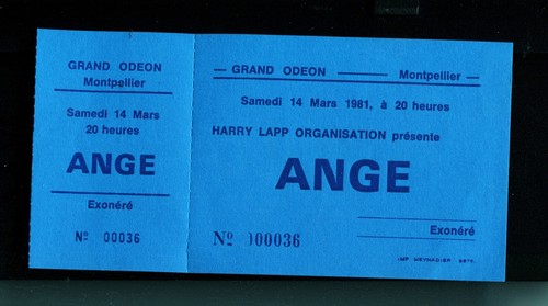 Ange billet de concert - ,