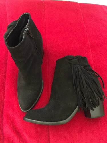 Zara boots bottines franges - boots,