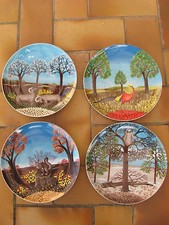4 ASSIETTES COLLECTION LES