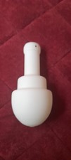 LUSTRE SCANDINAVE  VERRE OPALINE LAMPE 1960