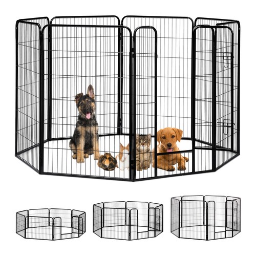 Enclos pour chiot - , acier