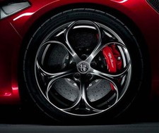 Pack 4 Jantes + Pneus  Alu 19"  ALFA ROMEO STELVIO / 159 / GIULIA / GIULIETTA