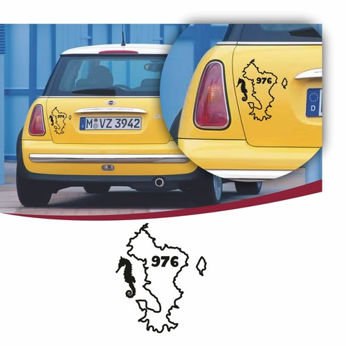 Sticker voiture mayotte